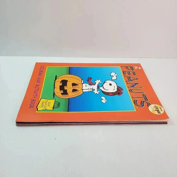 Peanuts Happy Halloween Coloring & Activity Books (Lot Of 3) Easy Tear Out Pages - Picture 16 of 16